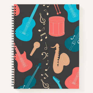 Carnet Motif musical
