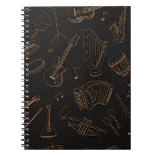 Carnet Motif musical