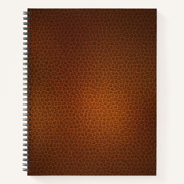 Carnet Motif noir coloré Snakeskin (Devant)
