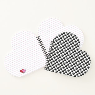 Carnet Motif noir et blanc Many Moons