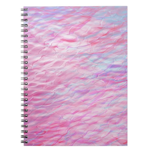 Carnet motif ondulé Abstrait (Devant)