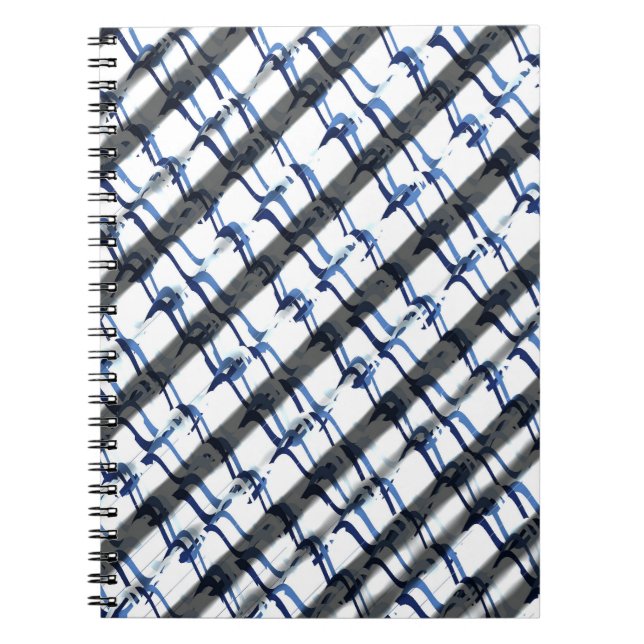 Carnet Motif opart Art Nouveau (Devant)