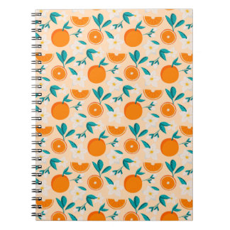 Carnet Motif orange | Design Citron Frais