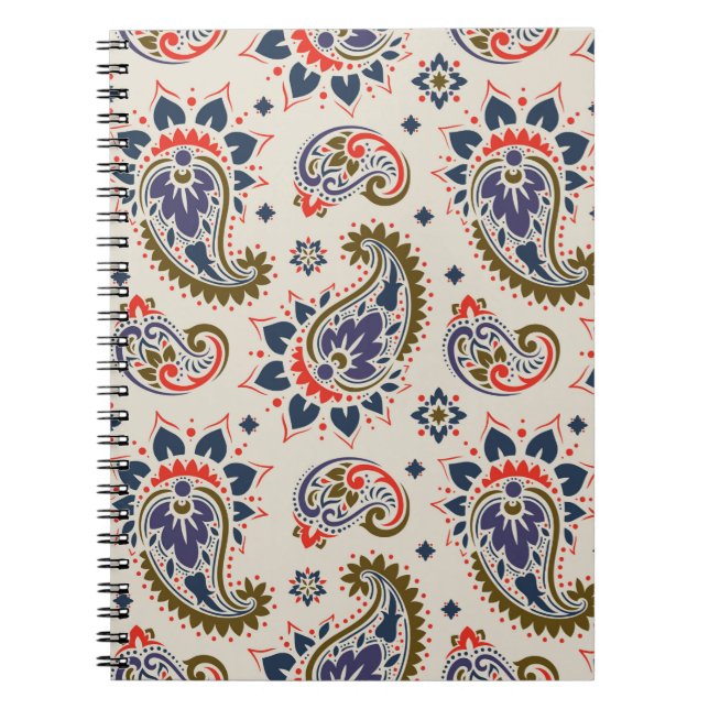 Carnet Motif paisible (Devant)