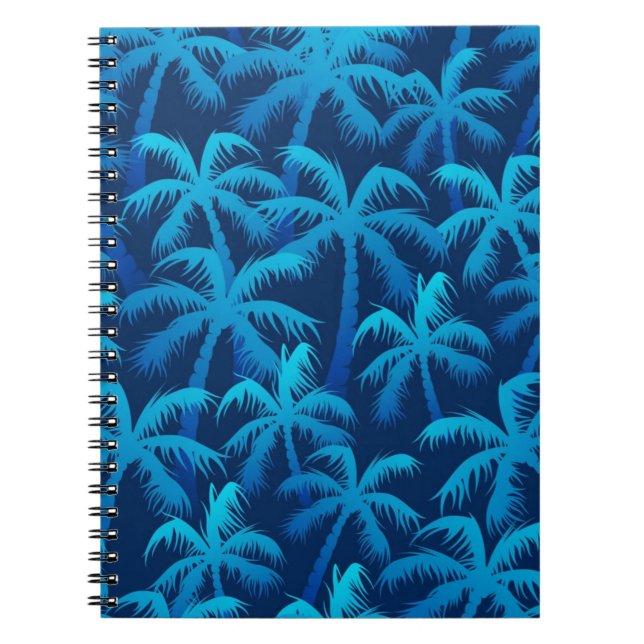 Carnet Motif palmier (Devant)