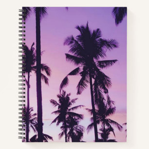 Carnet Motif palmier