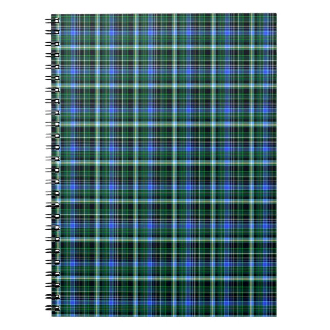 Carnet Motif plaid sans couture. Motif de tissu. Textureb (Devant)