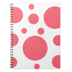 Carnet Motif Pois moderne
