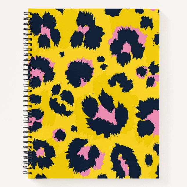 Carnet motif poster de animal (Devant)