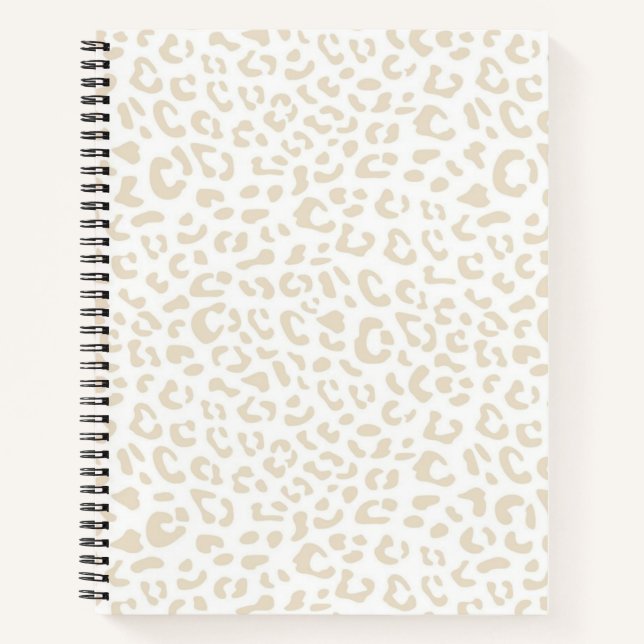 Carnet motif poster de animal (Devant)