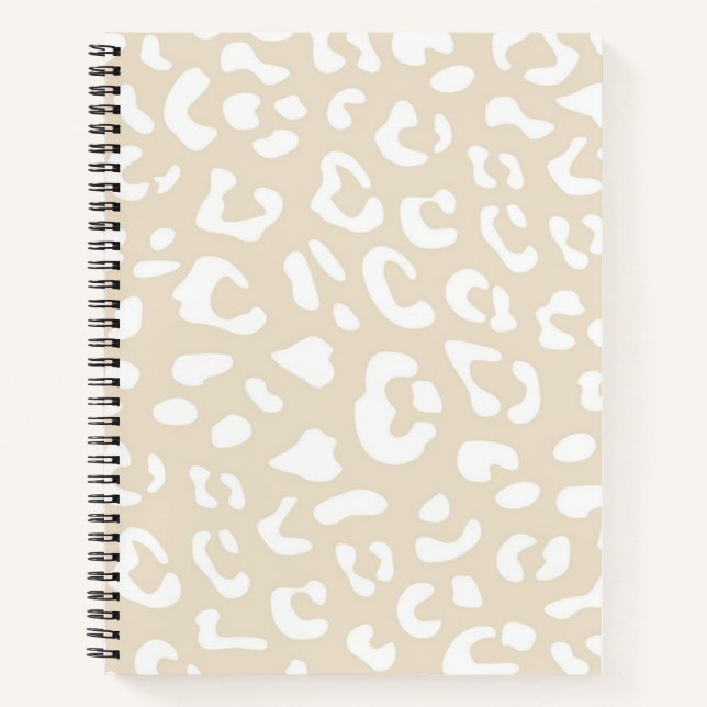Carnet motif poster de animal (Devant)