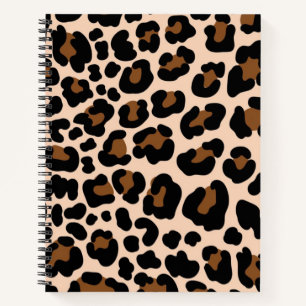 Carnet motif poster de animal