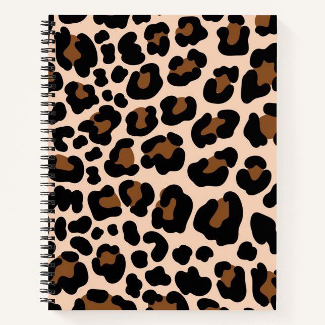 Carnet motif poster de animal (Devant)