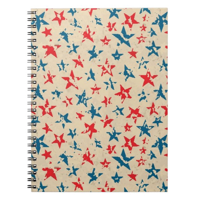 Carnet Motif pour 4 juillet (Devant)