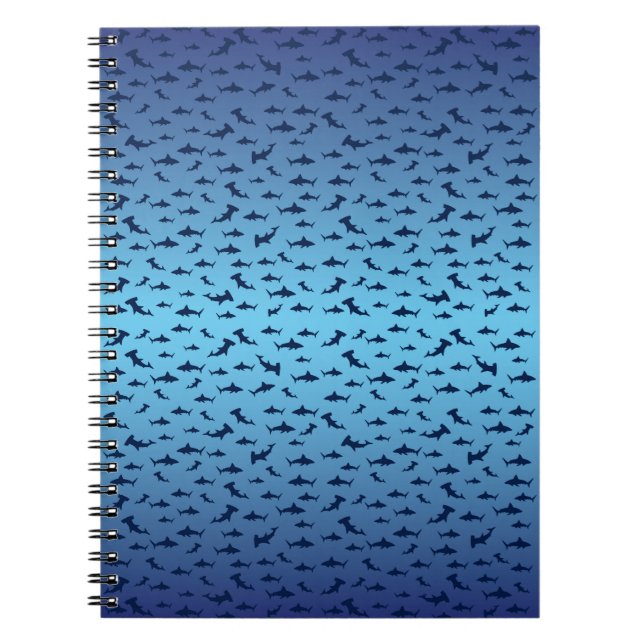 Carnet Motif requin (Devant)