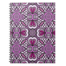 Motif rose géométrique sans couture