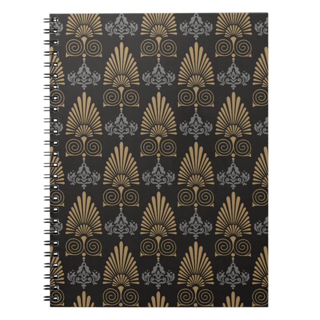 Carnet Motif sans couture Arrière - plan dans le style ar (Devant)