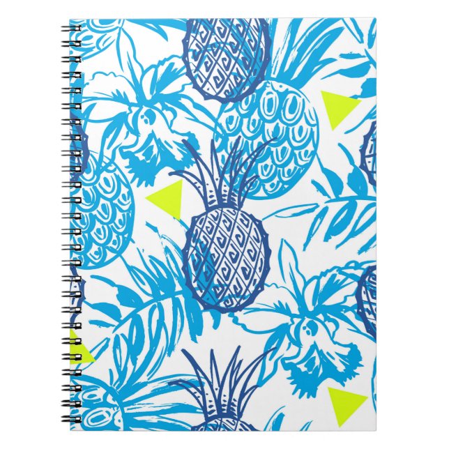 Carnet Motif sans couture avec motif tropical (Devant)