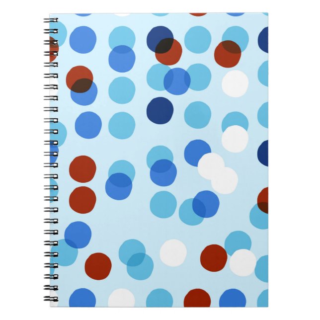 Carnet Motif sans couture avec ornement doodle abstrait,  (Devant)
