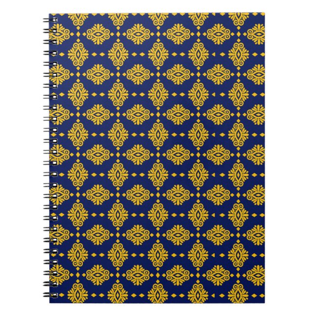 Carnet Motif sans couture Avec Style Géométrique Abstrait (Devant)