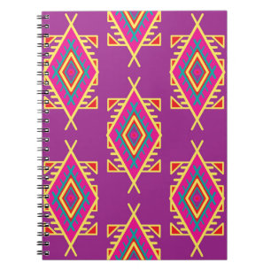 Carnet Motif sans couture dans le style boho. L'ornement