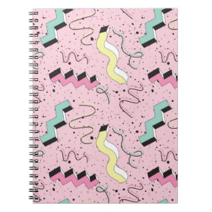 Carnet Motif sans couture dans un style rétro abstrait et