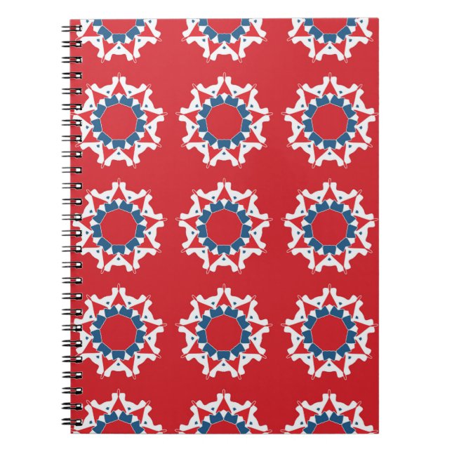 Carnet Motif sans couture décorative. desi texture Abstra (Devant)