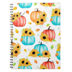 Carnet Motif sans couture dessiné à la main avec tourne