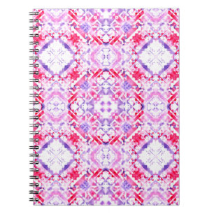 Carnet Motif sans couture tribale. Eau de grunge peinte à