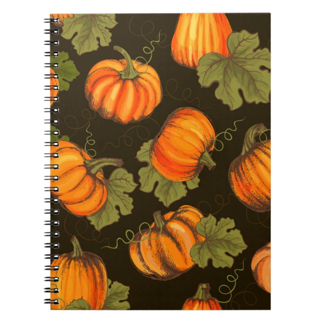 Carnet Motif sans soudure avec oran (Devant)