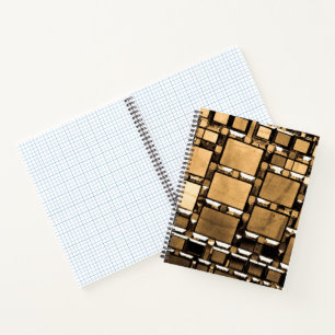 Carnet Motif Sepia Mirror