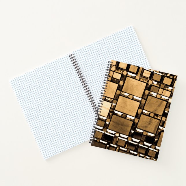 Carnet Motif Sepia Mirror (Intérieur)
