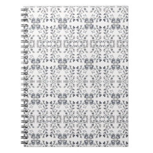 Carnet Motif Soleil Et Fleurs