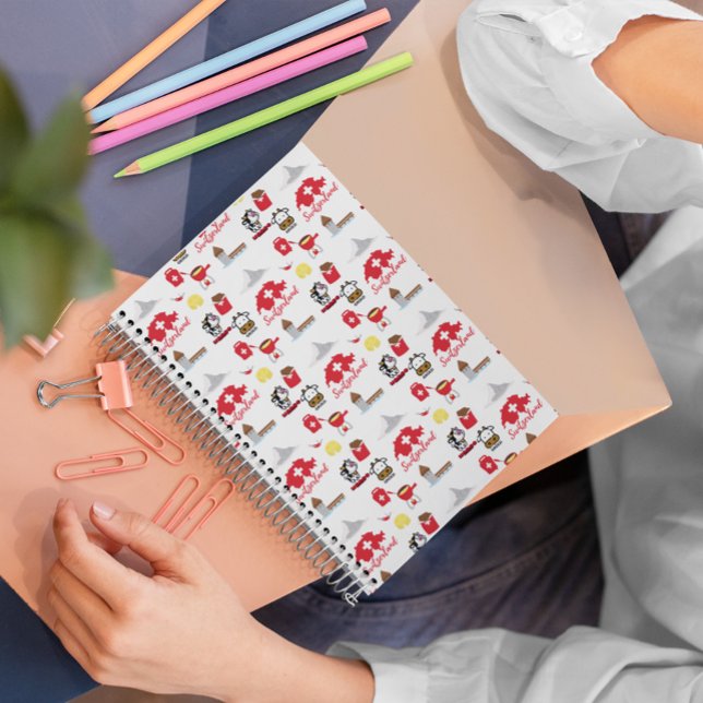 Carnet Motif Souvenirs Suisse (Créateur téléchargé)