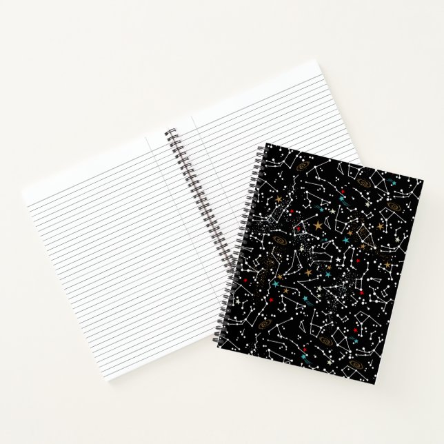 Carnet Motif spatial  (Intérieur)