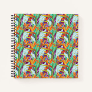 Carnet Motif Strelitzia