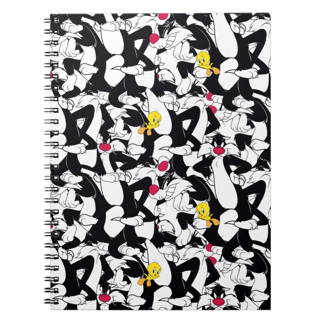 Carnet Motif SYLVESTER™ & TWEETY™ (Devant)