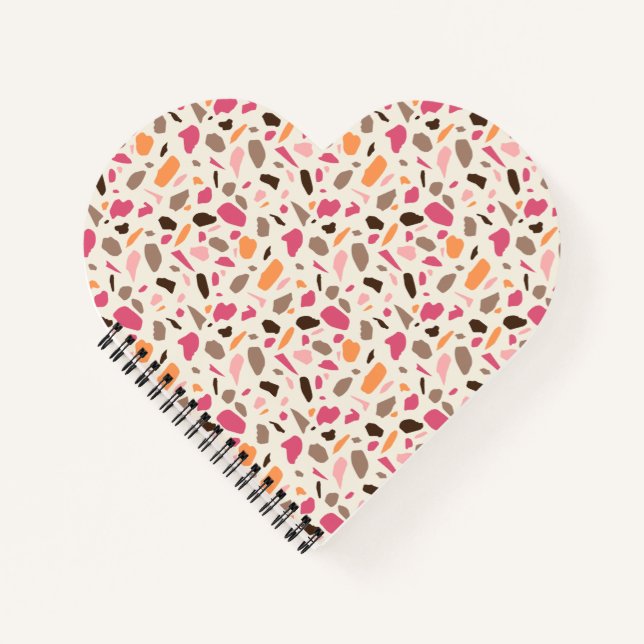 Carnet Motif Terrazzo (Devant)