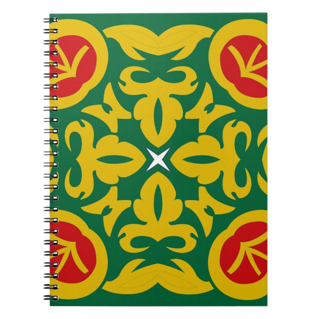 Carnet Motif traditionnel islamique. Conception d'impress (Devant)