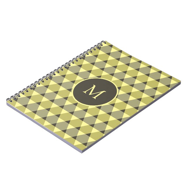 Carnet Motif triangles (Côté gauche)