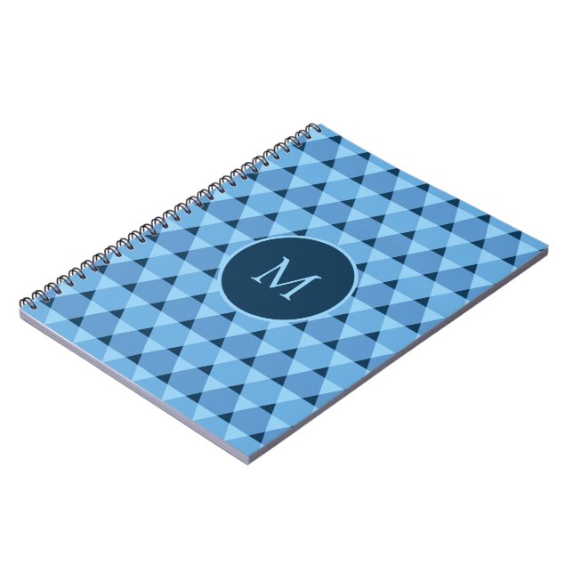 Carnet Motif triangles (Côté gauche)