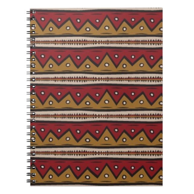 Carnet Motif tribal (Devant)