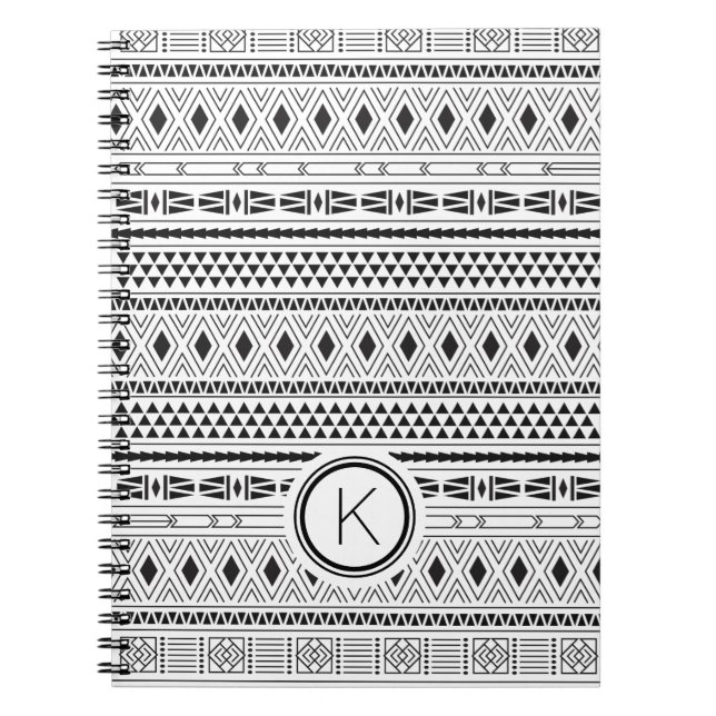 Carnet Motif tribal (Devant)