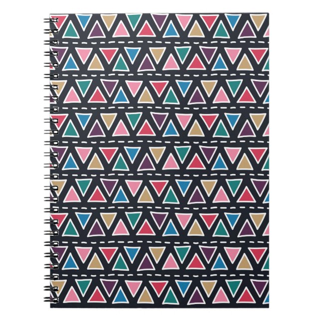 Carnet motif tribal Abstrait et sans couture dessinée à l (Devant)