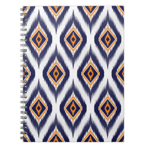 Carnet Motif tribal ethnique : Motif Ikat.