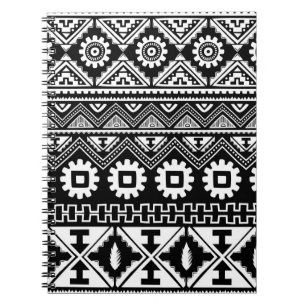 Carnet Motif tribal homogène ethnique