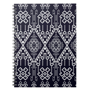 Carnet Motif tribal homogène ethnique