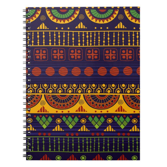 Carnet Motif tribal, polyvalent pour diverses utilisation (Devant)