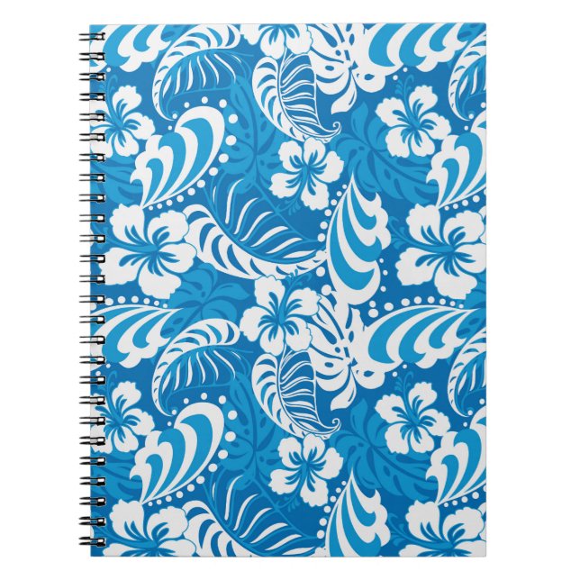 Carnet Motif tropical de ketmie (Devant)
