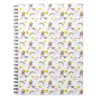 Carnet Motif Unicorn